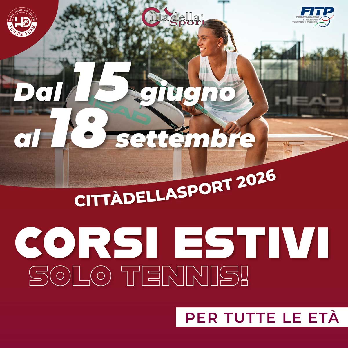 CORSI ESTIVI SOLO TENNIS