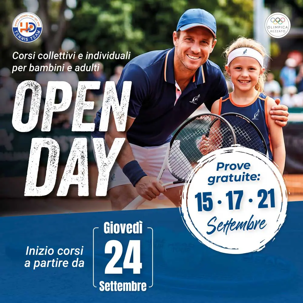 OPEN DAY SCUOLA TENNIS