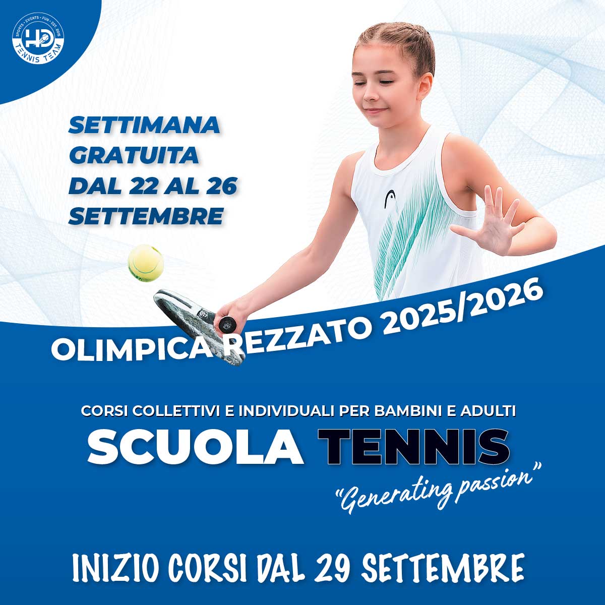 Giornate di prova gratuite | Settembre 2025